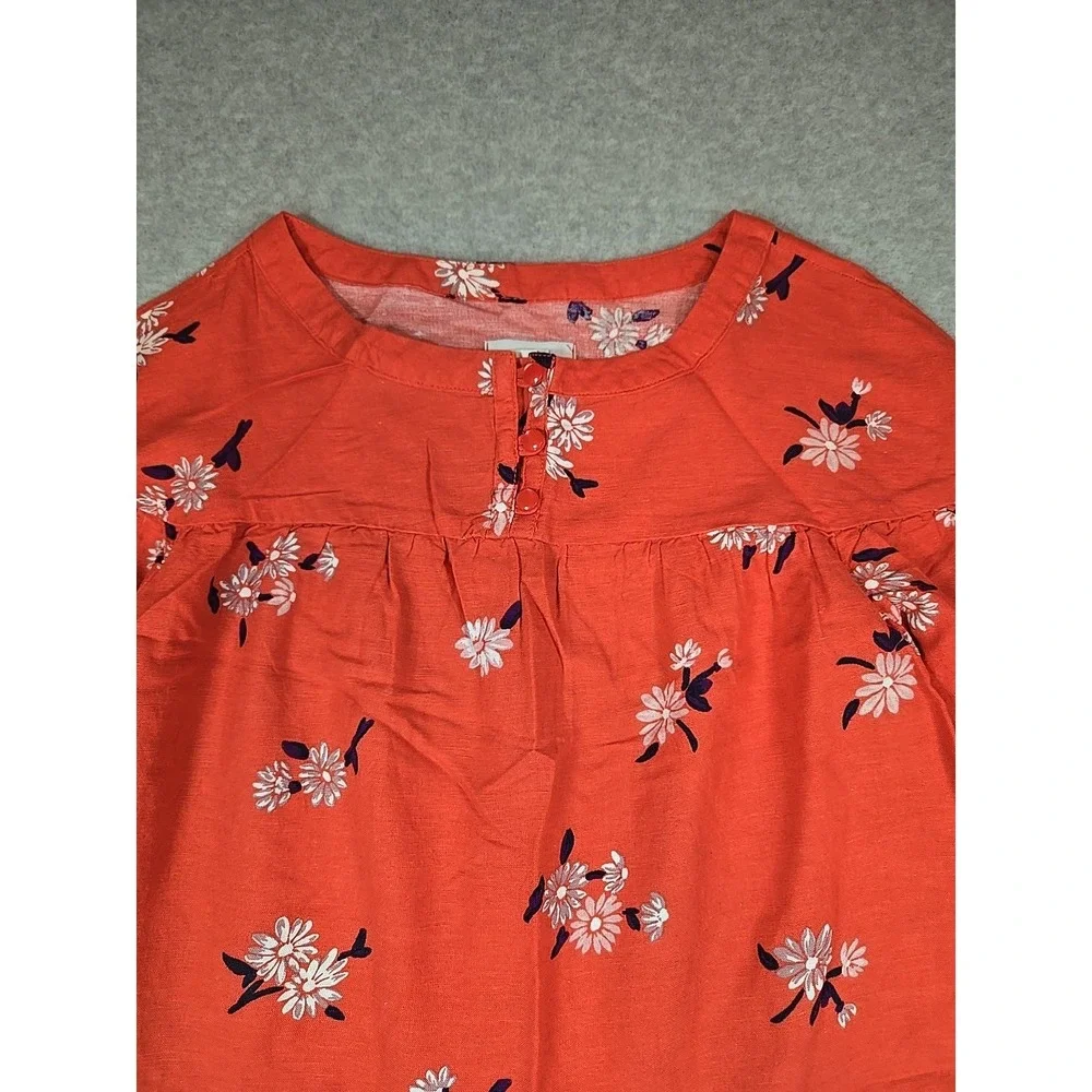 Old Navy Girls Swing Dress Size Medium (8) Short Sleeve Floral‎ Printed NWT